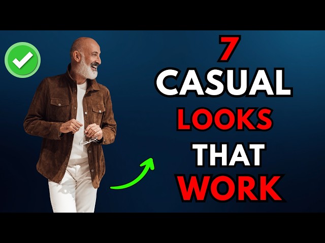 7 Casual Outfits Every Man Over 60 Should Know (Most Men Get This Wrong)