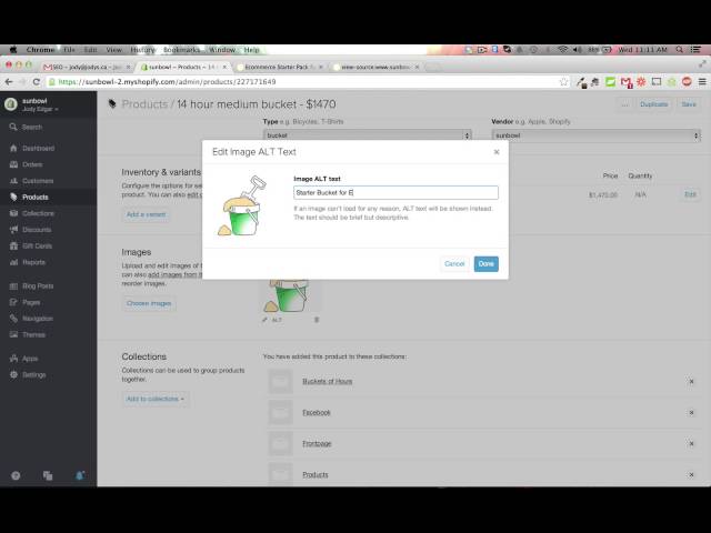 How to setup SEO keywords and descriptions in shopify