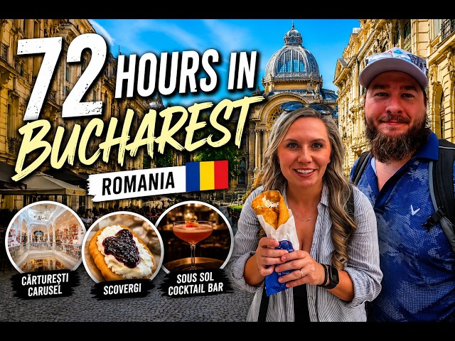 72 Hours in Bucharest, Romania 🇷🇴 | We Did NOT Expect This!