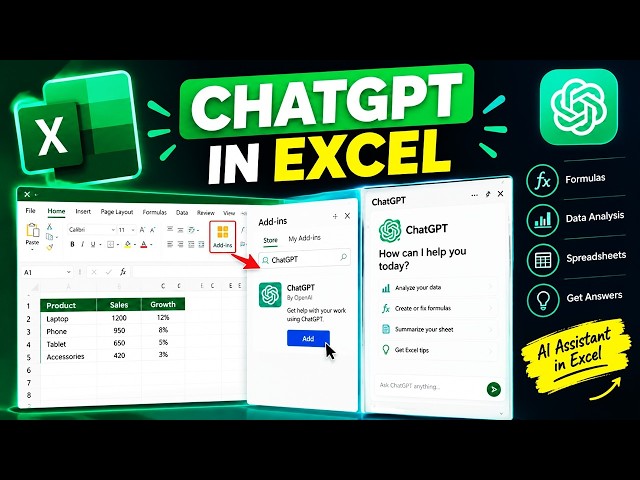 ChatGPT in Microsoft Excel: How to Install & Use It