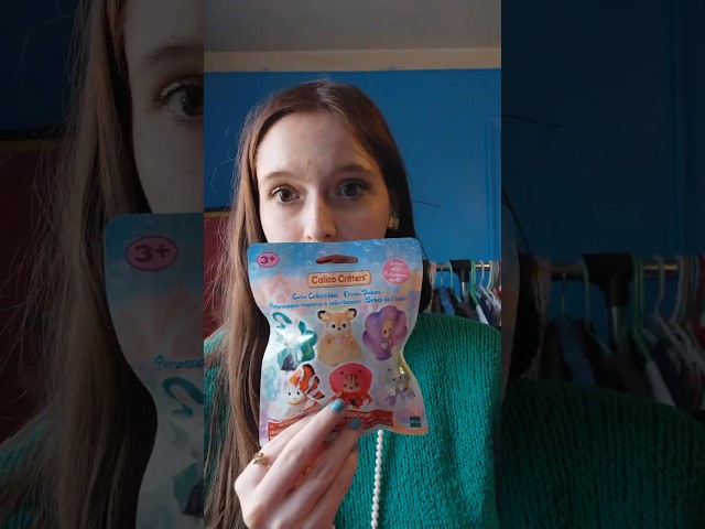 Opening up NEW calico critter blind bag!