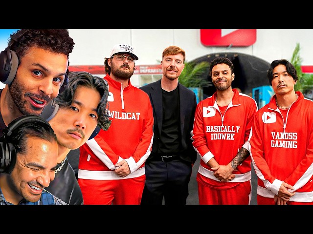 VANOSS' FIRST TIME REACTING TO THE MR BEAST VIDEO