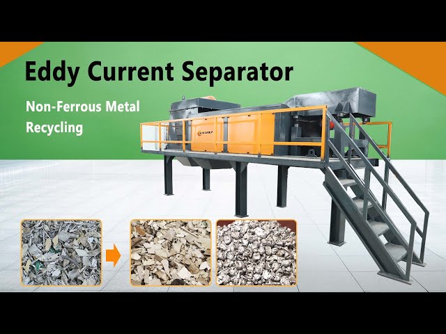 How the Eddy Current Separator Works: High-Speed Metal Separation!