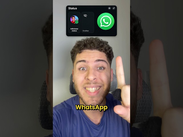 WhatsApp UPDATED! And it brought a new status feature you don't know about!