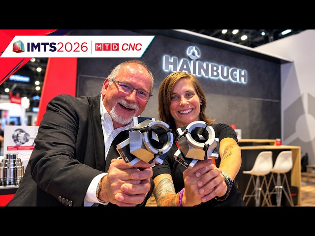 We’re LIVE on the HAINBUCH stand at IMTS 2026!