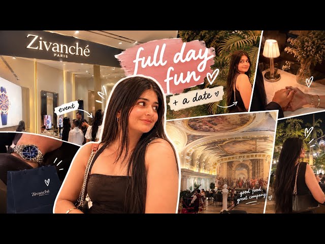  I Got Invited to a Luxury Watch Event… Then Went on a DATE! 😭✨ | VLOG