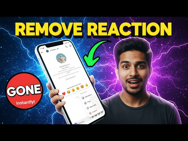 How to Remove Reaction on Instagram Story | Quick Fix