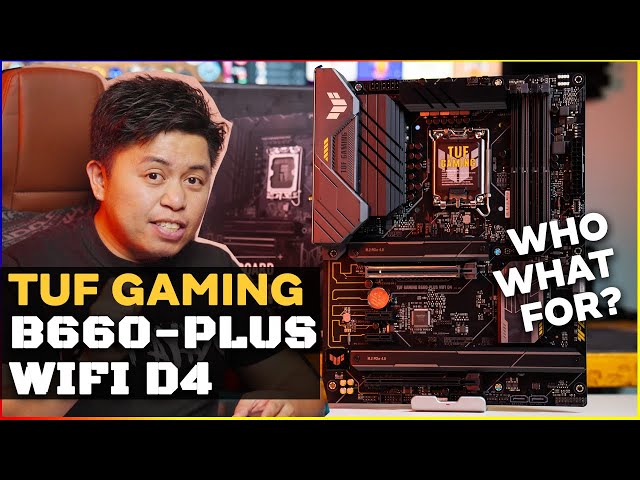 What is the TUF Gaming B660 Plus WIFI D4 for?