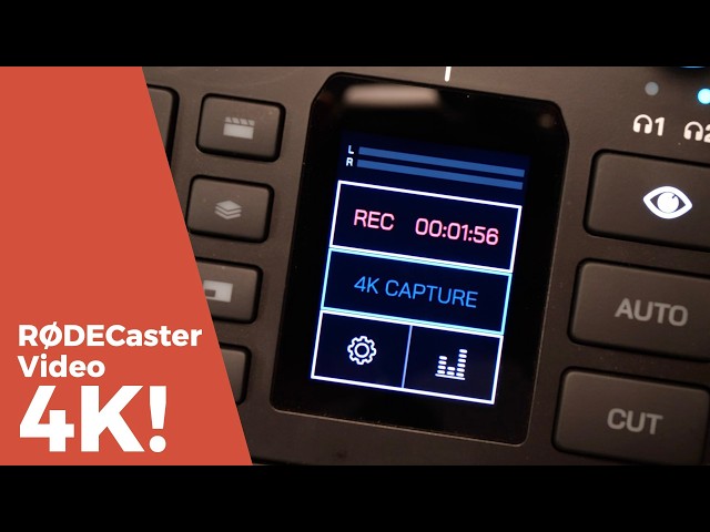 The RØDECaster Video supports 4K now?! 🤯 Firmware 1.4 Update