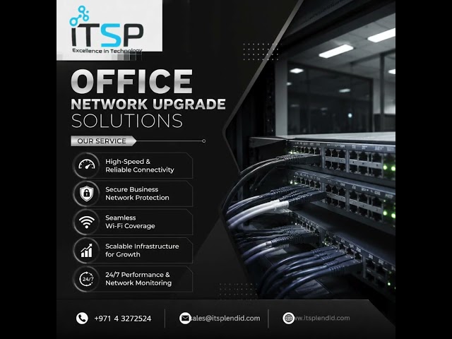 Office Network Upgrade solution in UAE