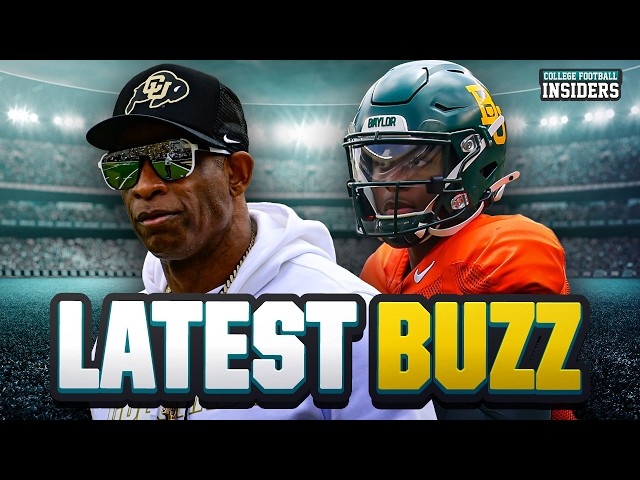 Big 12 Media Days takeaways, what's next for Deion Sanders at Colorado | Latest Buzz w/ CFB Insiders