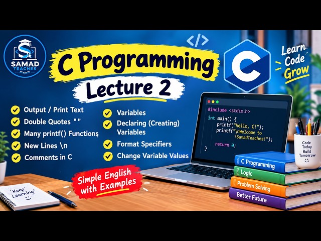 C Programming Lecture 2