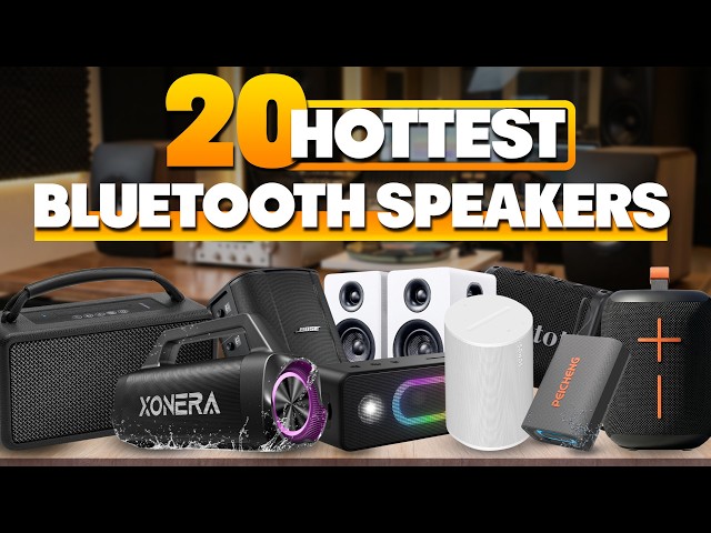 20 Hottest Bluetooth Speakers on Amazon You Must Hear