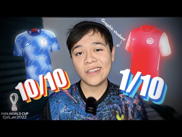 *GRAPHIC STUDENT* GRADING EVERY WORLD CUP HOME KIT 2