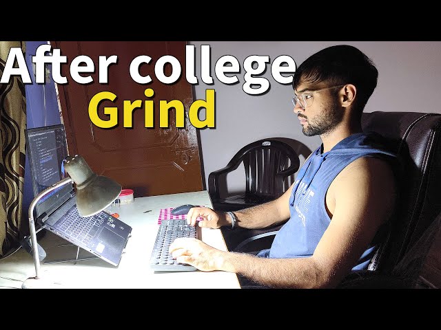 Coding Vlog : Managing College and Learning Web Development | Ansh Chaudhary