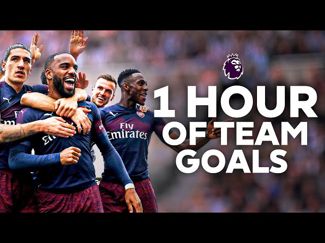 1 HOUR Of The Most Beautiful Team Goals 😍