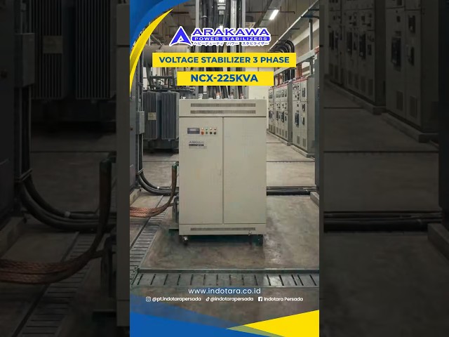 DELIVERY ARAKAWA VOLTAGE STABILIZER 3 PHASE NCX-225KVA MENUJU YAYASAN AL-KAHFI - SURABAYA