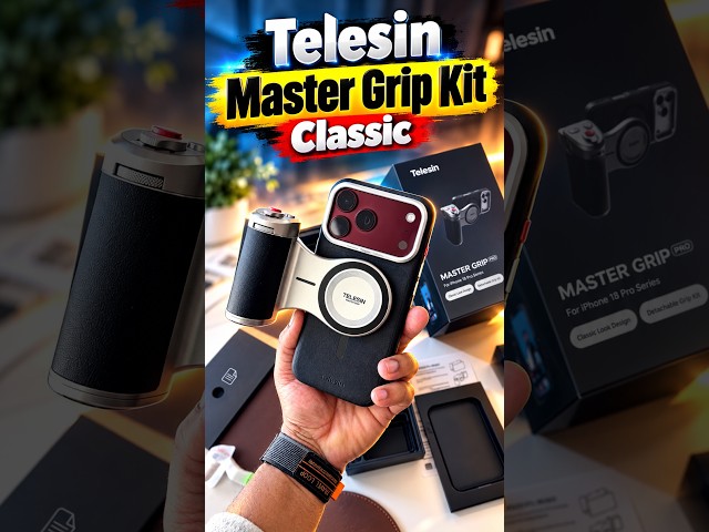 Telesin Master Grip Kit Classic for iPhone 18 Pro Series