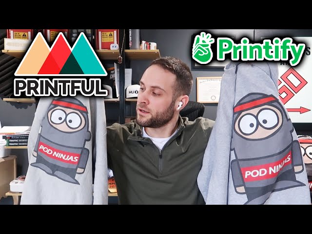 I Reviewed $1,000 Of Printify & Printful Samples.. Here's My Thoughts!