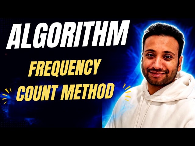 DSA Bangla Series: Frequency count method part 1