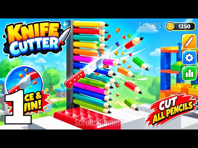 Slice It All - Satisfying Cutting Challenge - Gameplay Walkthrough Part 1 (Android, iOS)