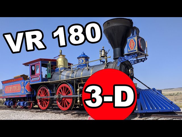 Golden Spike Park - Promontory UT - VR 3D 180