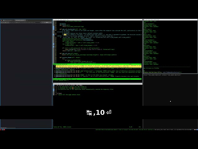 Development without mouse. Vim on Ubuntu with i3. Working on The Open Voice Factory.