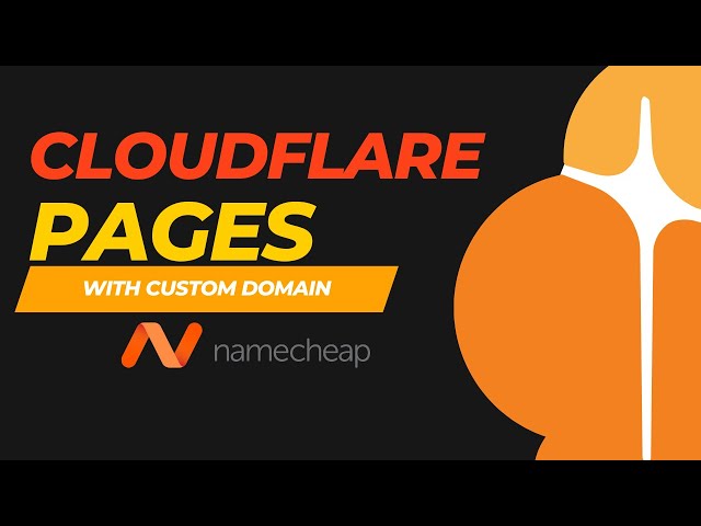 How To Deploy your website for FREE with Cloudflare Pages and use custom domain with Namecheap