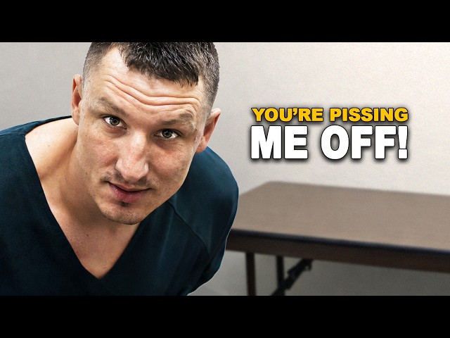 Suspect Snaps After Police Confront Him With Evidence