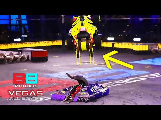 All The Knockouts From Vegas All Stars | BATTLEBOTS
