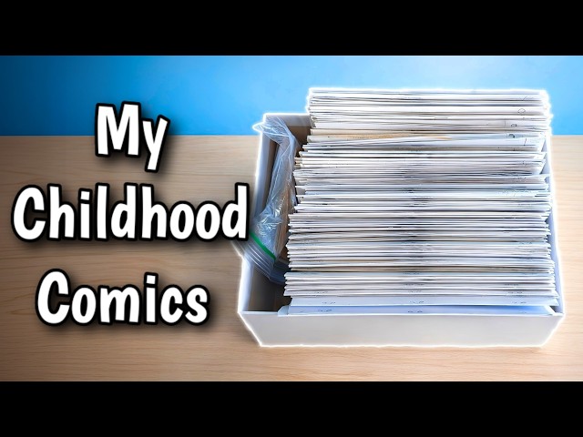 I found the Comic Books I Made as a Kid