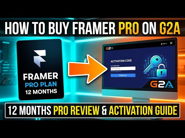Framer Pro Plan 12 Months – Is It Worth It? | G2A Review