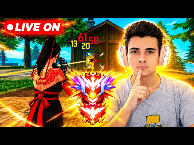 🔥 FREE FIRE AO VIVO 🔥RUMO AO ELITE 👑 JOGANDO COM INSCRITOS🔥MOBILADOR G35 5G ! SOLO RANKED🔥LIVE ON🔥