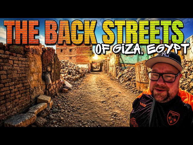 Exploring the Back Streets of GIZA! This is CRAZY