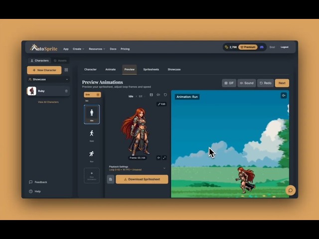 AutoSprite: The Complete 2D Animation Pipeline