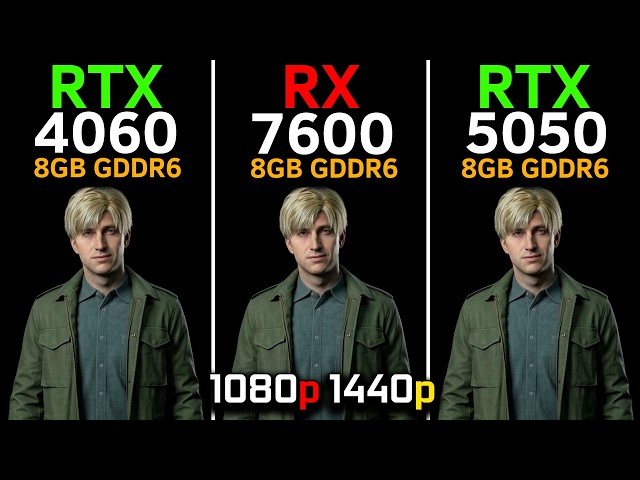 RTX 4060 vs RX 7600 vs RTX 5050 | Test in 16 Games at 1080p, 1440p | Best Budget GPU 2026?