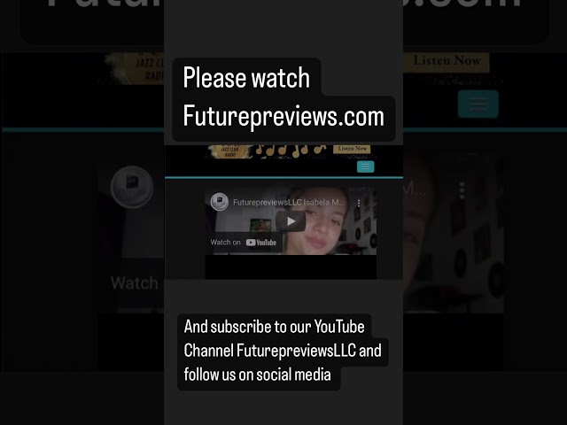 Futurepreviewsllc please subscribe to our YouTube Channel