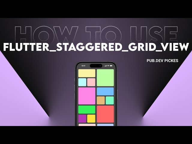 Create Stunning Grids in Flutter with flutter_staggered_grid_view!