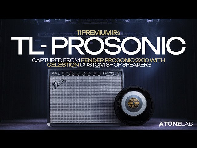 TL PROSONIC IR PACK | 11 PREMIUM IRs | LO SERIAL FENDER PROSONIC 2X10| CELESTION CUSTOMSHOP SPEAKERS