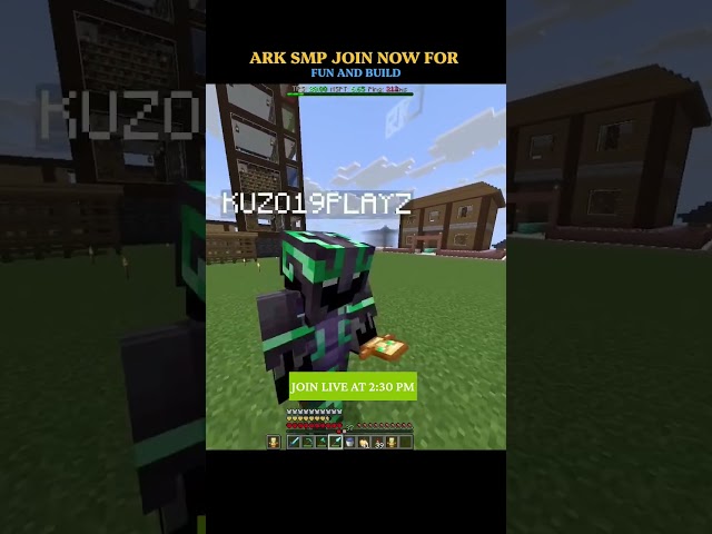 ARK SMP MINECRAFT ,JOIN LIVE AT 2:30 PM 😱🧿#minecraft #shorts #gaming #viral