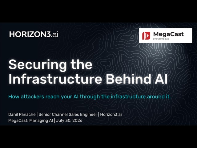 Securing Infrastructure Behind AI: How attackers reach your AI through the infrastructure around it.