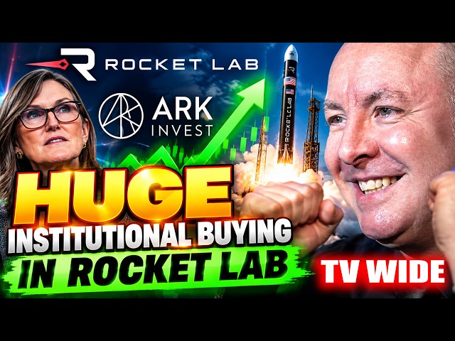 Rocket Lab Stock EXPLODES as Institutional Buying Is Finally Revealed | Martyn Lucas Investor