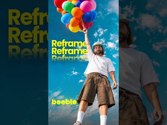 How to resize your videos without touching the original shot using Beeble 😳🔥