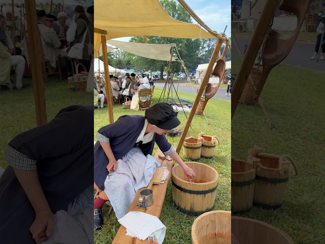 18th Century Laundry in the Summer