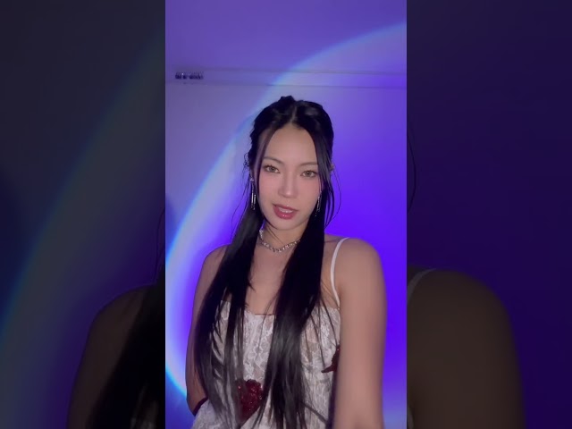 Easy transition with douyin makeup!! 💜💜🫶🏼