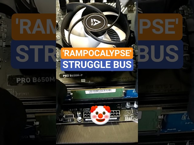 The RAMPOCALYPSE got me doing crazy sh** 😳