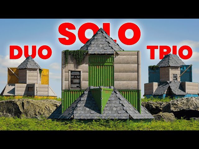 The BEST Solo/Duo/Trio Starter Bases in RUST | The Triad 2026
