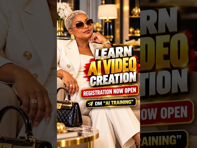 Learn AI Video Creation Step by Step | Registration Now Open