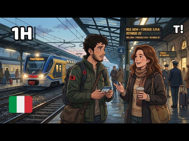 1 Hour of Everyday Italian Dialogues 🇮🇹 | Easy Listening Practice for Beginners (A1–A2)