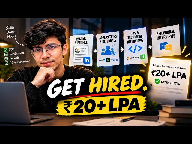 How to Get a ₹20+ LPA Software Job: Resume, Referrals & Interviews